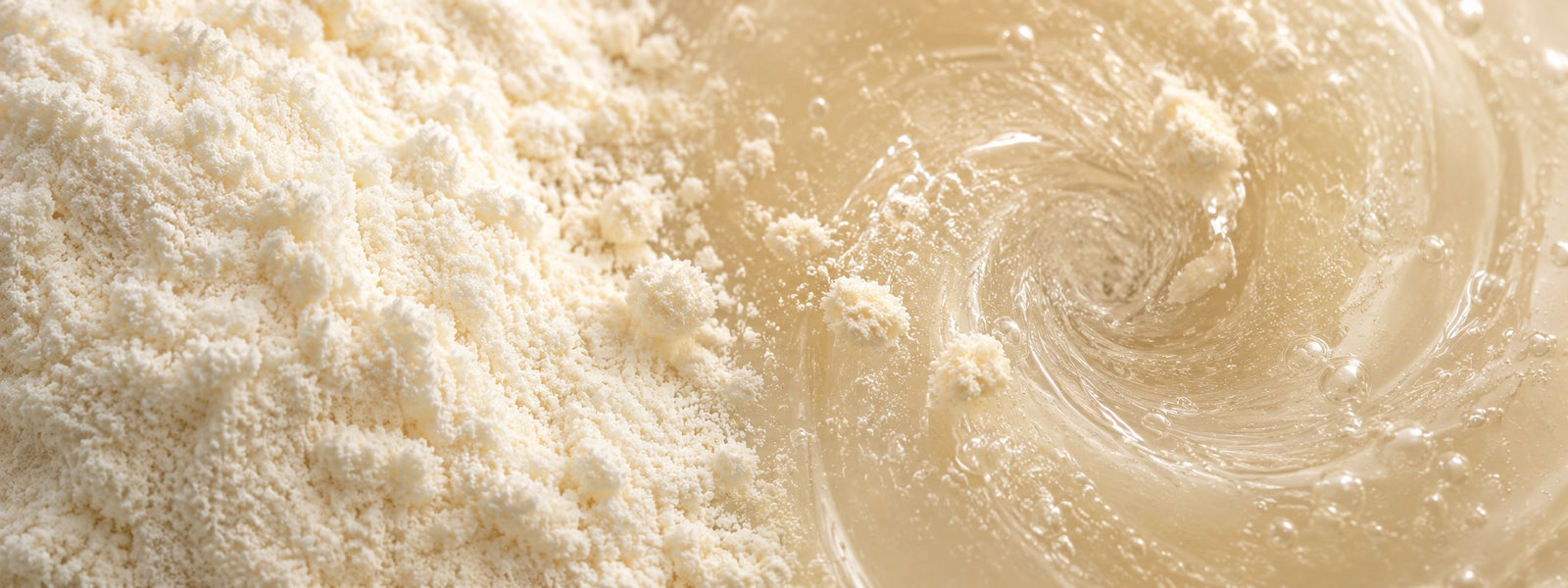 Glean's ingredients: whey protein isolate and collagen peptides