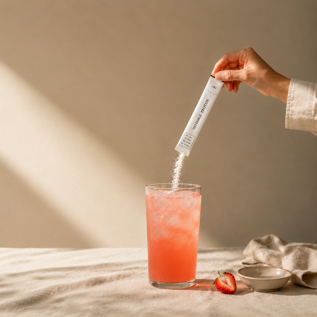 Glean in juice