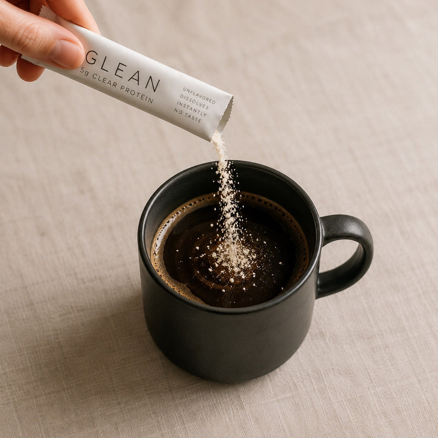 Glean in coffee